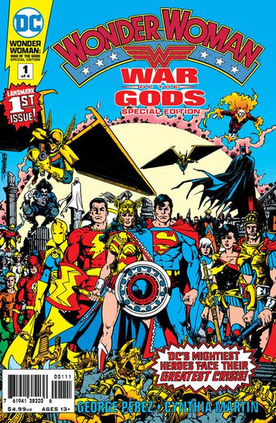 WONDER WOMAN WAR OF GODS #1 SPECIAL EDITION DC COMICS (APR23)(FAC)