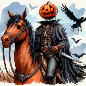 The Headless Horseman Rides Tonight! Halloween Night at 5pm