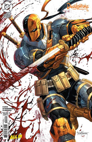 DEATHSTROKE THE TERMINATOR 2 CVR C TYLER KIRKHAM CARD STOCK VAR (2026 ...