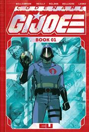 CODENAME GI JOE DELUXE EDITION HC BOOK 01 DIRECT MARKET EXCLUSIVE ANDREA MILANA & ANNALISA LEONI SPOT FOIL CVR  Pre-order instore 6/11/2025