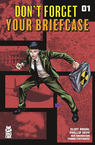 DONT FORGET YOUR BRIEFCASE #1 (OF 5) CVR A PHILLIP SEVY MAD CAVE STUDIOS (2B070125)