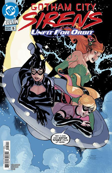 GOTHAM CITY SIRENS UNFIT FOR ORBIT #5 (OF 5) CVR A DODSON DC COMICS (5E072925)
