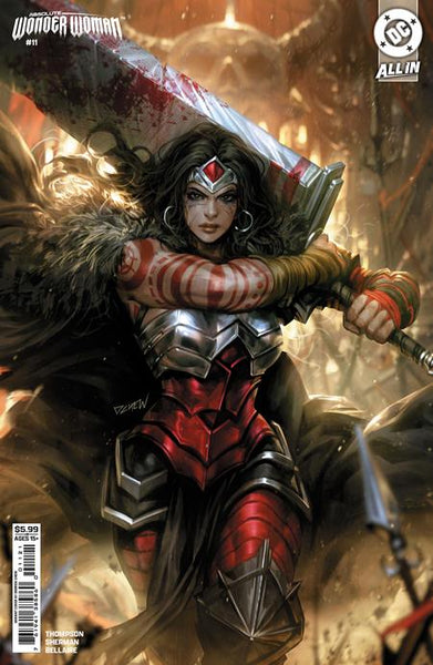 ABSOLUTE WONDER WOMAN 11 CVR B DERRICK CHEW CARD STOCK VAR