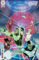 JUSTICE LEAGUE RED 1 (OF 6) CVR B CARMINE DI GIANDOMENICO CARD STOCK VAR