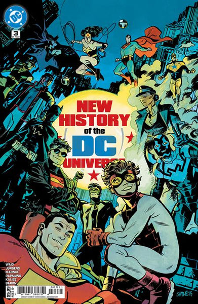 NEW HISTORY OF THE DC UNIVERSE 3 (OF 4) CVR A CHRIS SAMNEE