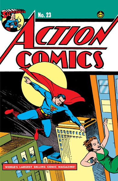 ACTION COMICS 23 FACSIMILE EDITION CVR B JOE SHUSTER FOIL VAR
