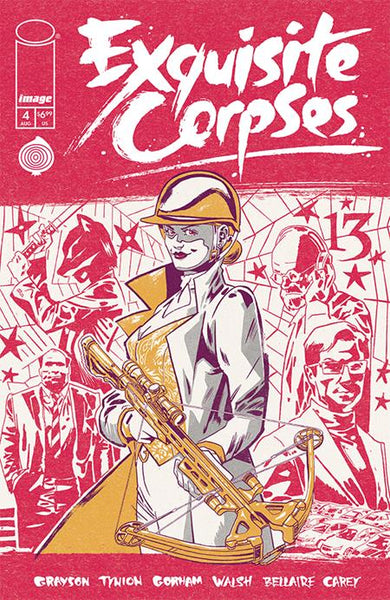 EXQUISITE CORPSES 4 CVR C MICHAEL WALSH POLYBAGGED & PLAYING CARD VAR (MR)