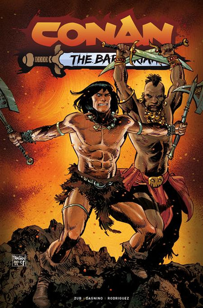 CONAN THE BARBARIAN #23 CVR A DAN PANOSIAN (MR) TITAN Comics (21E082625)