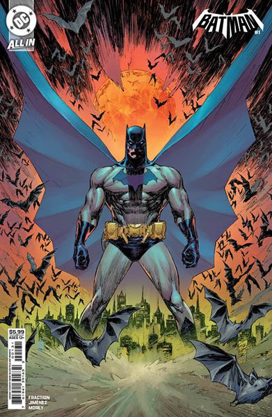 BATMAN 1 CVR C MARC SILVESTRI CARD STOCK VAR