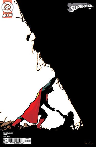 SUPERMAN 30 CVR B DAVID AJA CARD STOCK VAR
