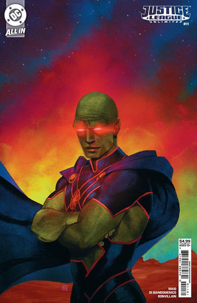 JUSTICE LEAGUE UNLIMITED 11 CVR C KEVIN WADA CARD STOCK VAR