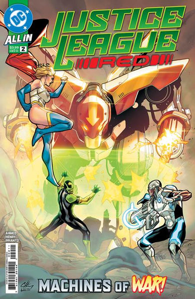JUSTICE LEAGUE RED 2 (OF 6) CVR A CLAYTON HENRY