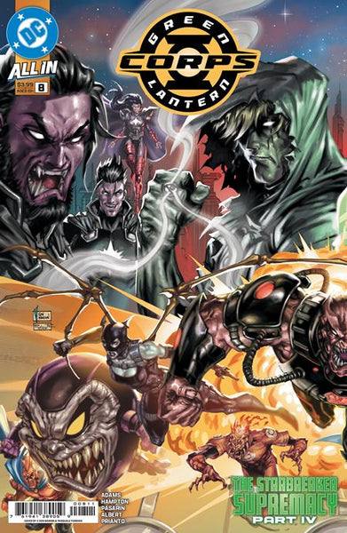 GREEN LANTERN CORPS 8 CVR A V KEN MARION (STARBREAKER SUPREMACY)