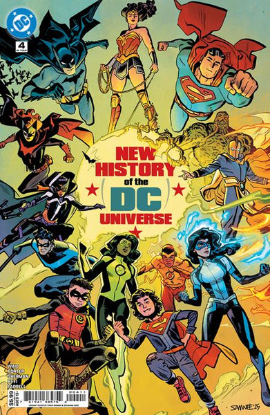 NEW HISTORY OF THE DC UNIVERSE 4 (OF 4) CVR A CHRIS SAMNEE