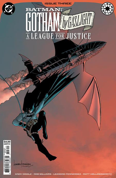 BATMAN GOTHAM BY GASLIGHT A LEAGUE FOR JUSTICE 3 (OF 6) CVR A LEANDRO FERNANDEZ
