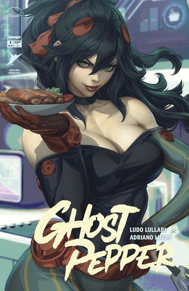 GHOST PEPPER 1 2ND PTG CVR B ARTGERM VAR