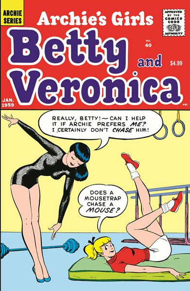 ARCHIE FACSIMILE 8 BETTY AND VERONICA #40 CVR A HARRY LUCEY