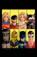 DC KO. #1 (OF 4) CVR H DAN MORA BRACKET CARD STOCK VAR