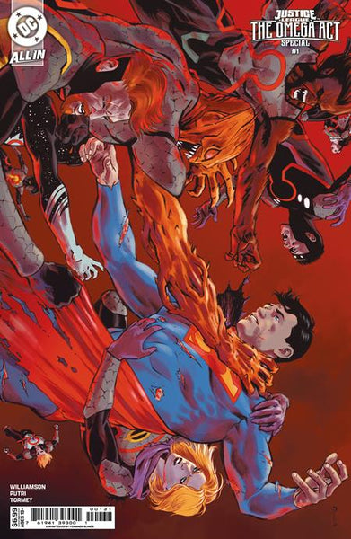 JUSTICE LEAGUE THE OMEGA ACT SPECIAL 1 (ONE SHOT) CVR C FERNANDO BLANCO CARD STOCK VAR (DC K.O.)
