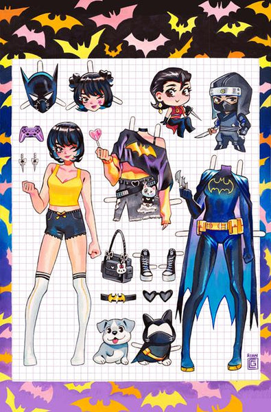 BATGIRL 12 CVR B RIAN GONZALES CARD STOCK VAR