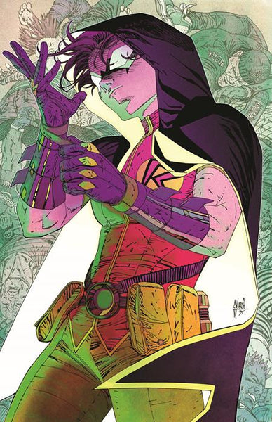 BATMAN AND ROBIN 26 CVR B GUILLEM MARCH CARD STOCK VAR
