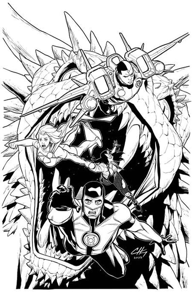 JUSTICE LEAGUE RED 3 (OF 6) CVR A CLAYTON HENRY