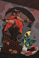 JUSTICE LEAGUE RED 3 (OF 6) CVR C CULLY HAMNER CARD STOCK VAR