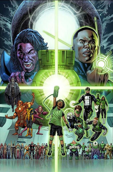 GREEN LANTERN CORPS 9 CVR A FERNANDO PASARIN & OCLAIR ALBERT (STARBREAKER SUPREMACY)