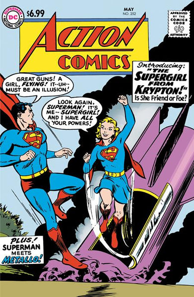 ACTION COMICS #252 FACSIMILE EDITION CVR B CURT SWAN FOIL VAR DC Comics (1D102125)
