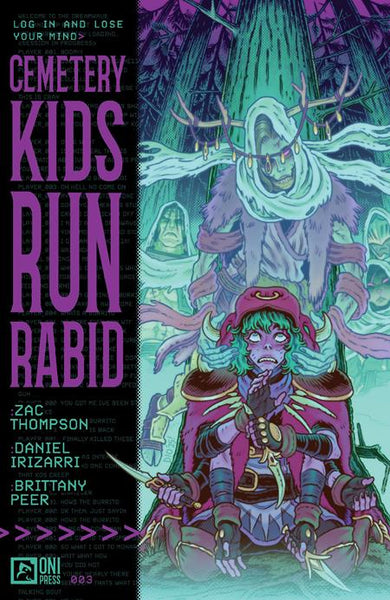 CEMETERY KIDS RUN RABID 3 (OF 4) CVR A DANIEL IRIZARRI
