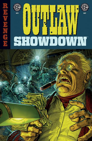 EC OUTLAW SHOWDOWN 1 CVR B TONY MOORE VAR
