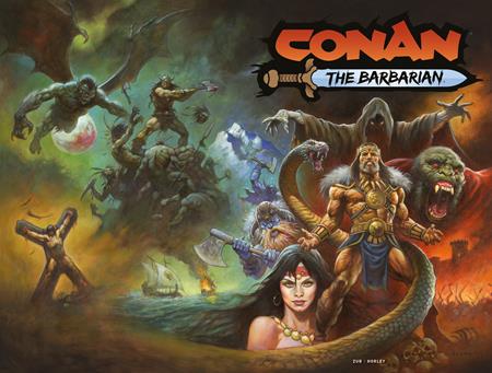 CONAN THE BARBARIAN 25 CVR A ALEX HORLEY WRAPAROUND (MR)