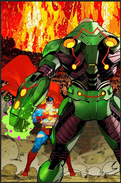 SUPERMAN 32 CVR A DAN MORA (DC K.O.)