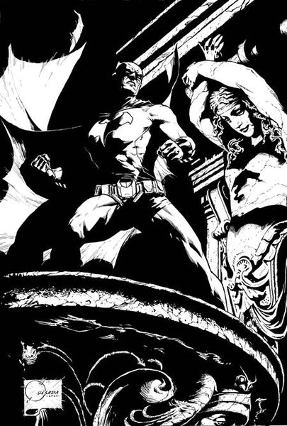 BATMAN 3 CVR D JOE QUESADA CARD STOCK VAR