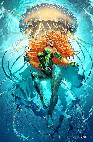 AQUAMAN 11 CVR C EDWIN GALMON CARD STOCK VAR