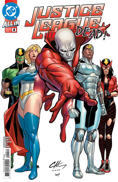 JUSTICE LEAGUE RED #4 (OF 6) CVR A CLAYTON HENRY DC Comics (4D111825)