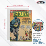 PREMADE RESEALABLE SILVER AGE BAG AND BOARD (50 PACK) BCW Supplies