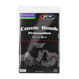 PREMADE RESEALABLE SILVER AGE BAG AND BOARD (50 PACK) BCW Supplies