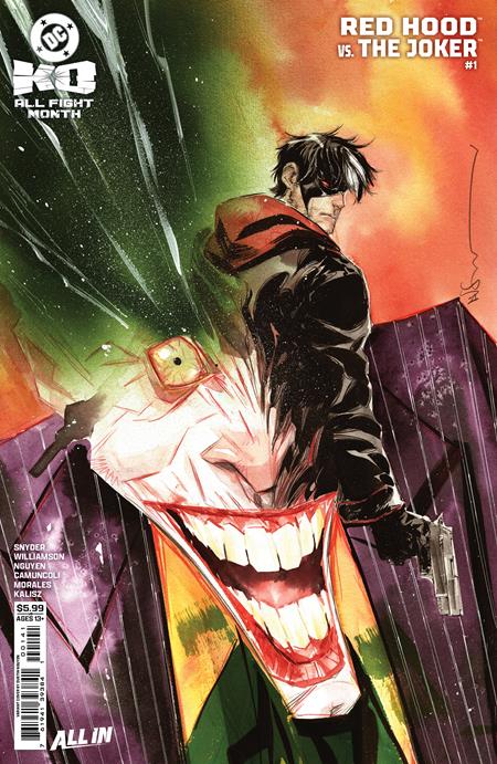 DC KO. RED HOOD VS JOKER #1 (ONE SHOT) CVR B DUSTIN NGUYEN CARD STOCK ...