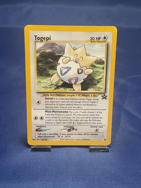 Togepi Black Star Promo Pokemon Card