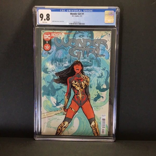 Wonder Girl #1 CGC 9.8 DC COMICS