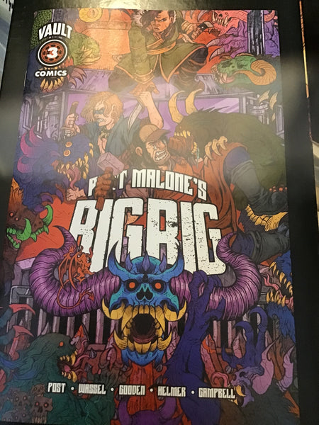 BIG RIG #3 MARIA WOLF COLOR VAR (MR) Vault Comics (1E093025)