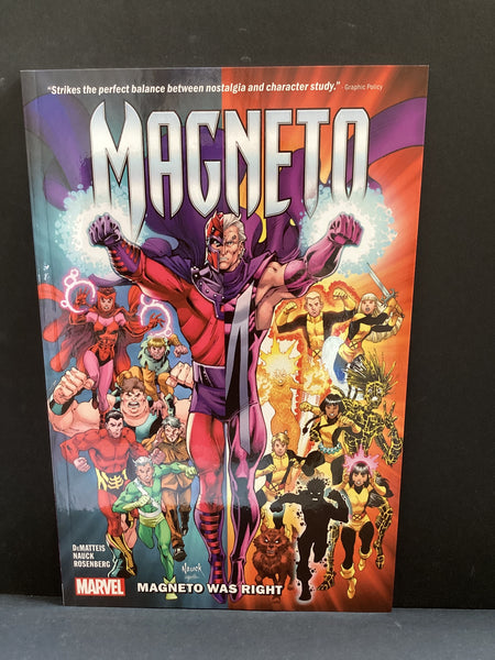 MAGNETO TP MAGNETO WAS RIGHT MARVEL COMICS (1D092325)