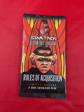 Star Trek Rules of Acquisition Booster pack
