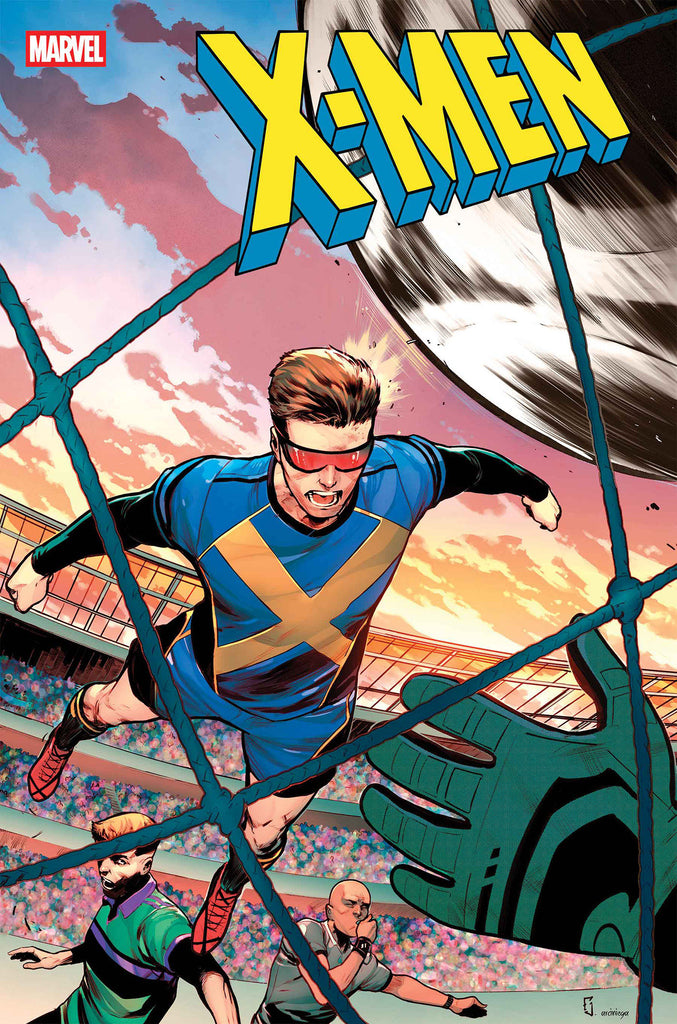 XMEN #31 JUAN FRIGERI MARVEL SOCCER VARIANT (2026) | Pyramid Comics ...