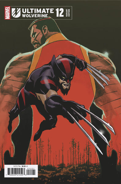 ULTIMATE WOLVERINE 12 LEE GARBETT VARIANT