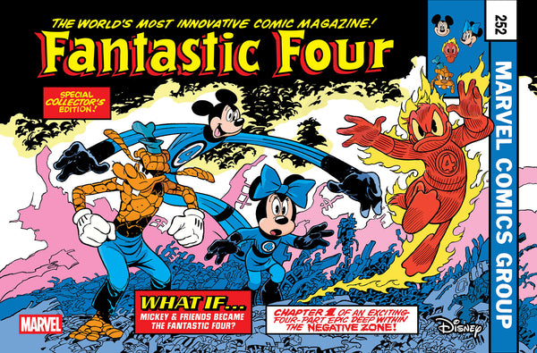 FANTASTIC FOUR 4 ANDREA FRECCERO DISNEY WHAT IF? FANTASTIC FOUR HOMAGE VARIANT