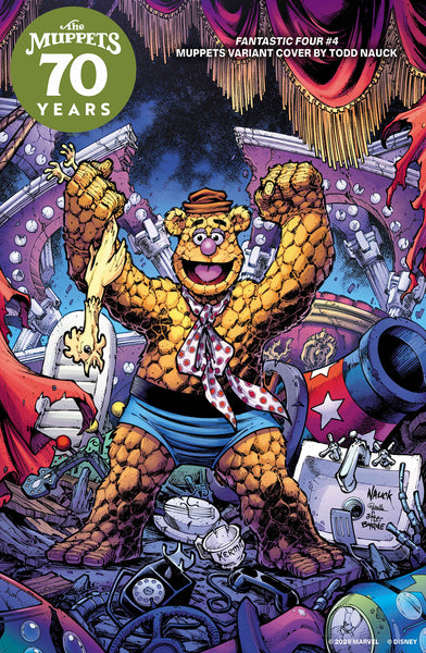 FANTASTIC FOUR 4 TODD NAUCK MUPPETS VARIANT