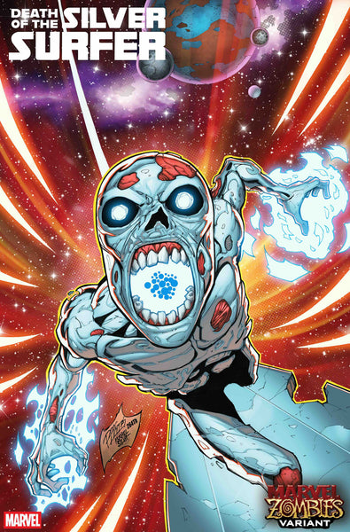 DEATH OF THE SILVER SURFER 5 RON LIM MARVEL ZOMBIES VARIANT