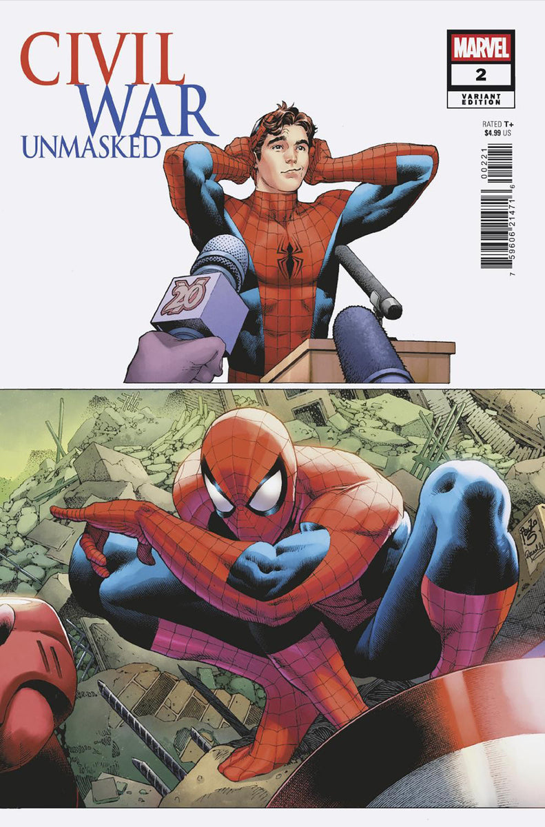 CIVIL WAR UNMASKED #2 PAULO SIQUEIRA 5-PART CONNECTING VARIANT (2026 ...
